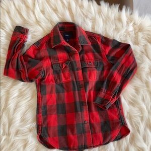 Kids gap flannel.